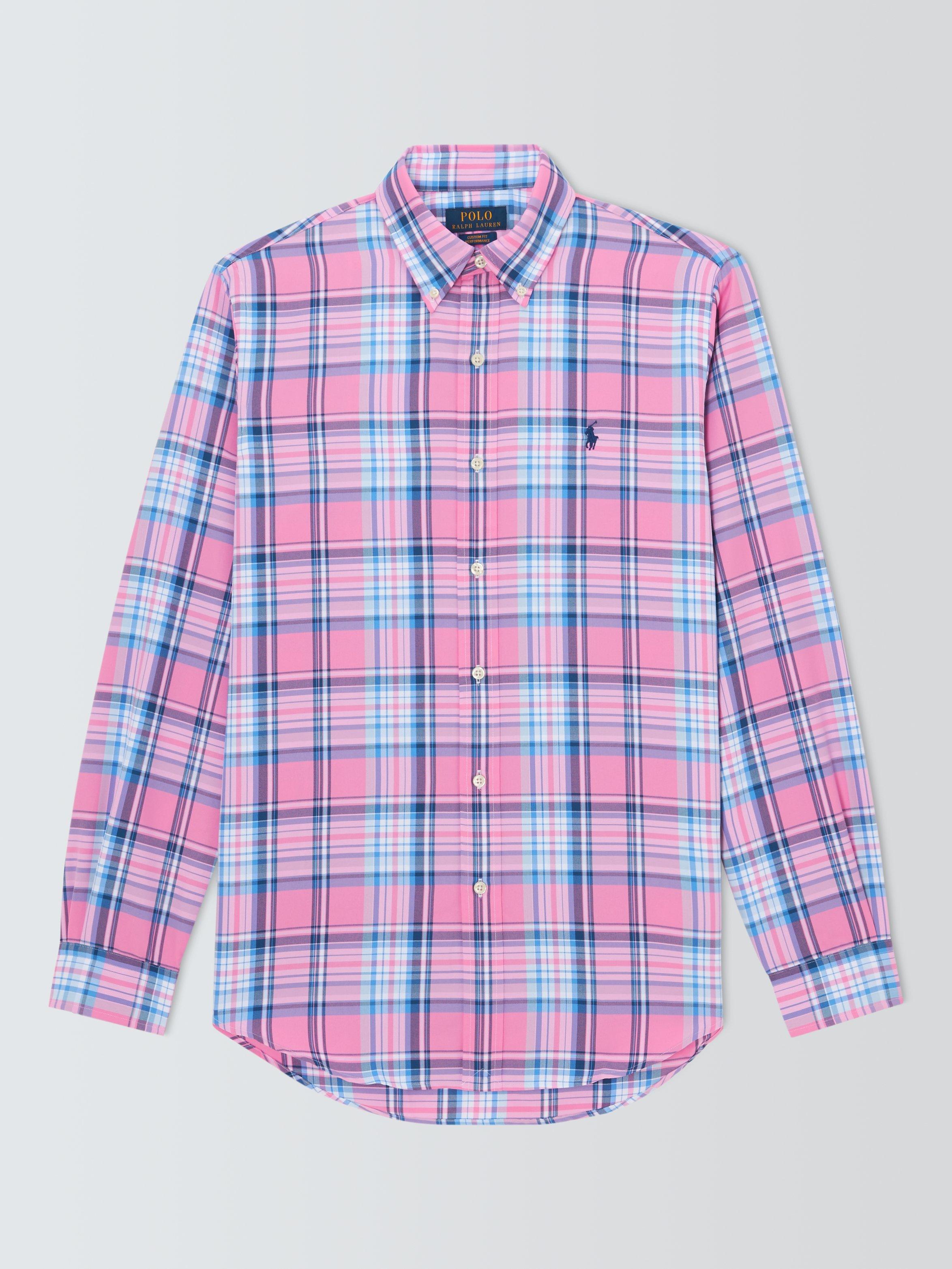 Polo Ralph Lauren Check Shirt, 6437bpinkbluemulti, S