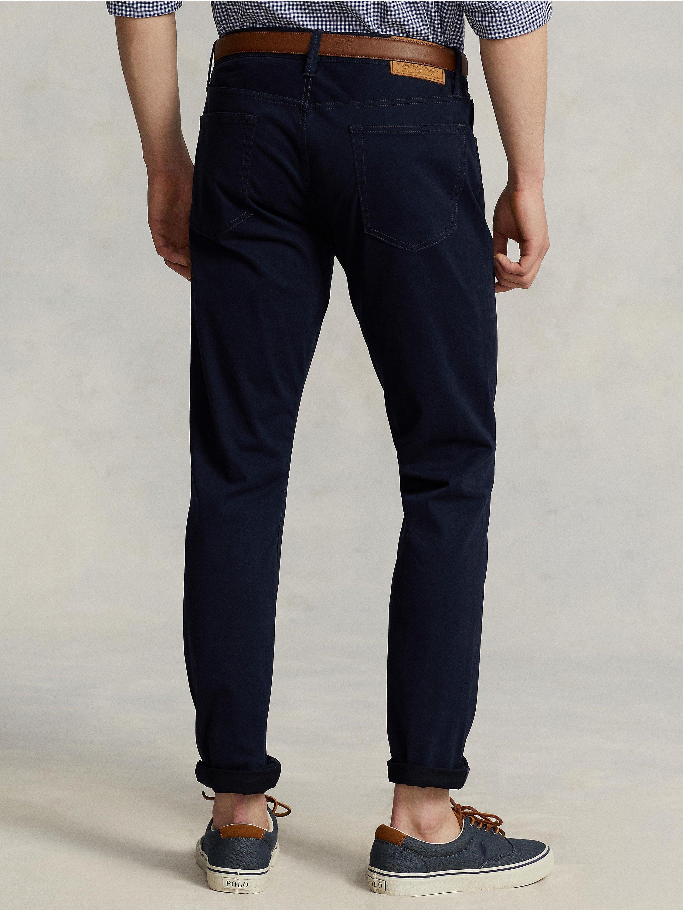 Product image 2 of 6, which shows Polo Ralph Lauren Slim Fit Jeans, Collection Navy, 34R