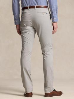 Polo Ralph Lauren Stretch Cotton Twill Trousers, Grey Fog - view 2, Grey Fog