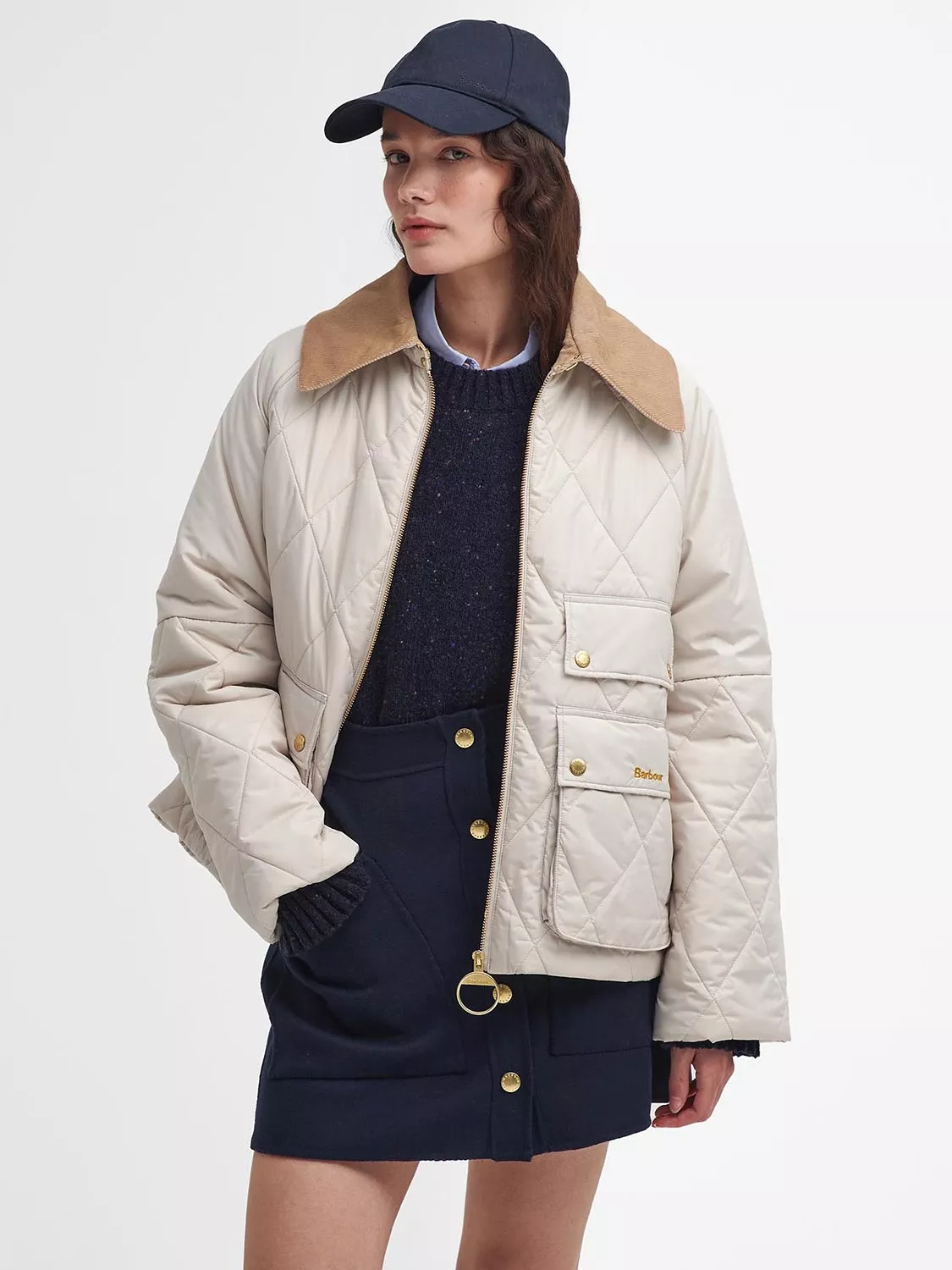 Women s Neutral Barbour Coats Jackets John Lewis Partners