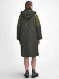 Barbour Cookston Quilted Coat, Olive Ancient