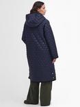 Barbour Harmby Quilted Coat, Navy