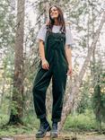 Passenger Meadows Corduroy Dungarees, Fir Tree