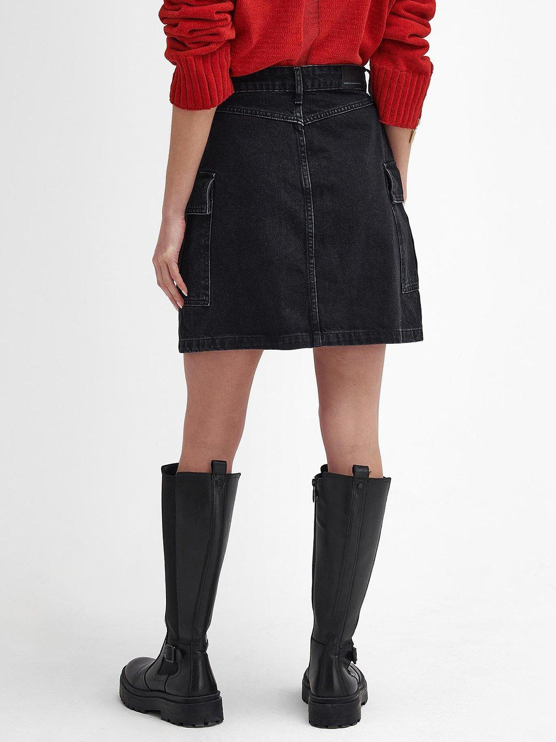 Black denim skirt john lewis hotsell