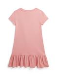 Ralph Lauren Kids' Bear Day Dress, Tickled Pink