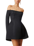 Elliatt Vida Mini Dress, Black