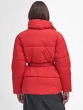 Barbour International Cindy Puffer Jacket, Scarlet