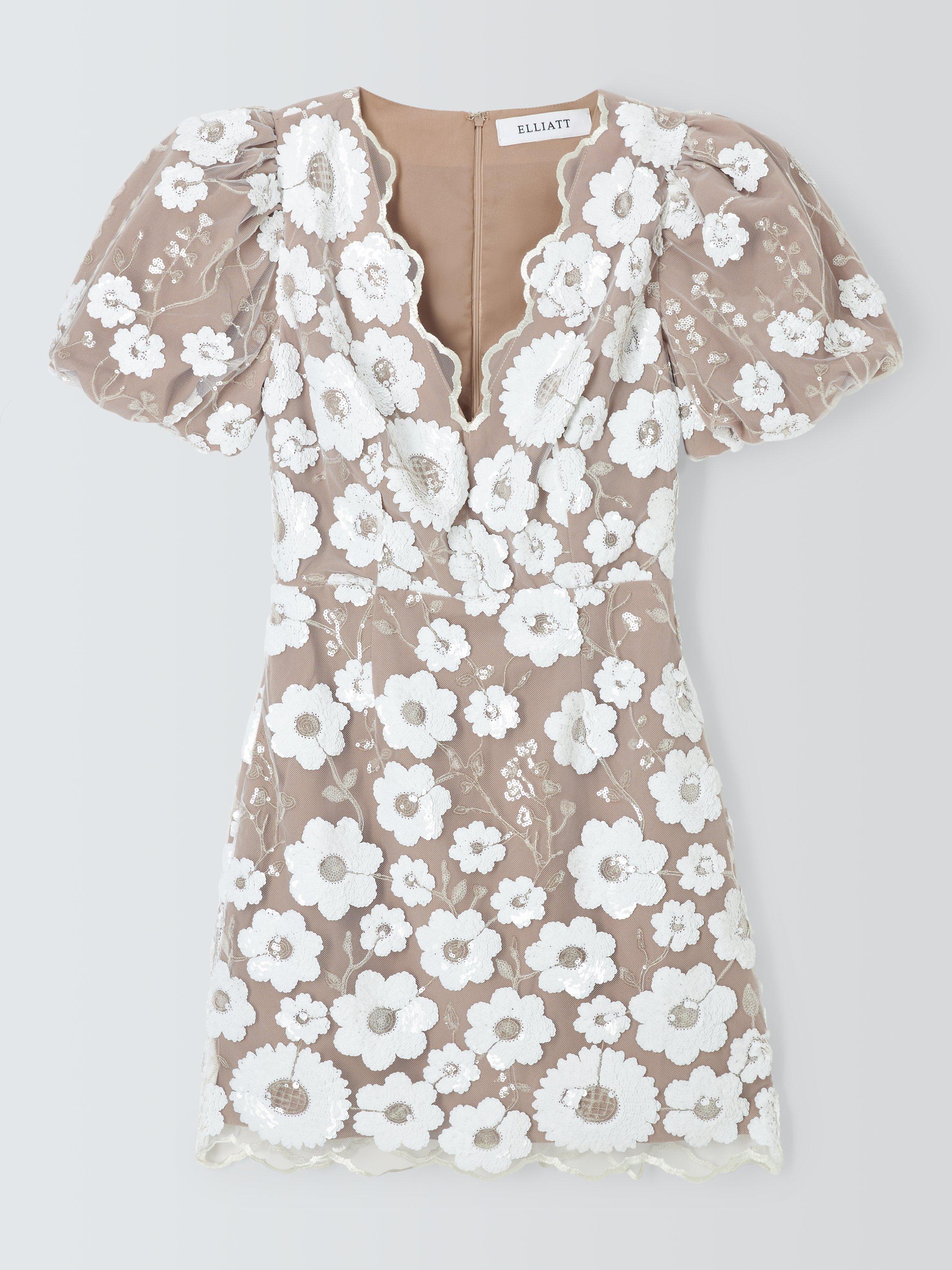 Elodie Eyelet Mini Dress