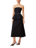 Elliatt Sonnet Strapless Cocktail Dress, Black