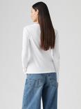 Levi's Essential Housemark Long Sleeve T-Shirt, White