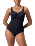 Speedo AquaNite Shaping Swimsuit, Black