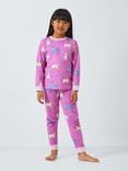 John Lewis ANYDAY Kids' Poodle Pyjamas, Multi