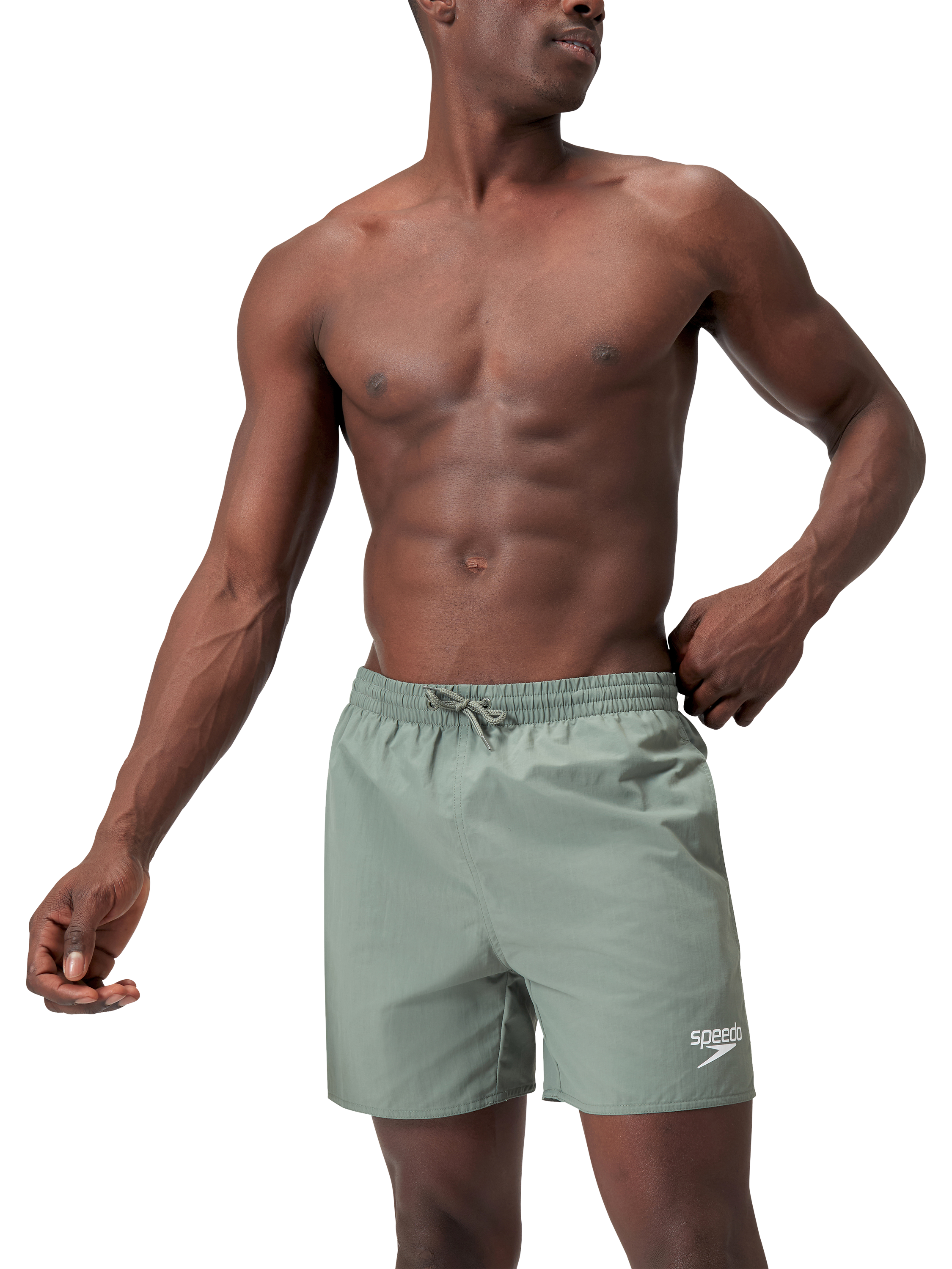 Product image 1 of 8, which shows Speedo Classics 16" Swim Shorts, Country Green, S
