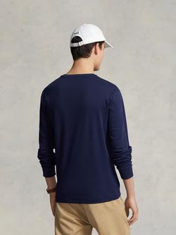 Polo Ralph Lauren Ultra-Smooth T-Shirt, Refined Navy - view 2, Refined Navy