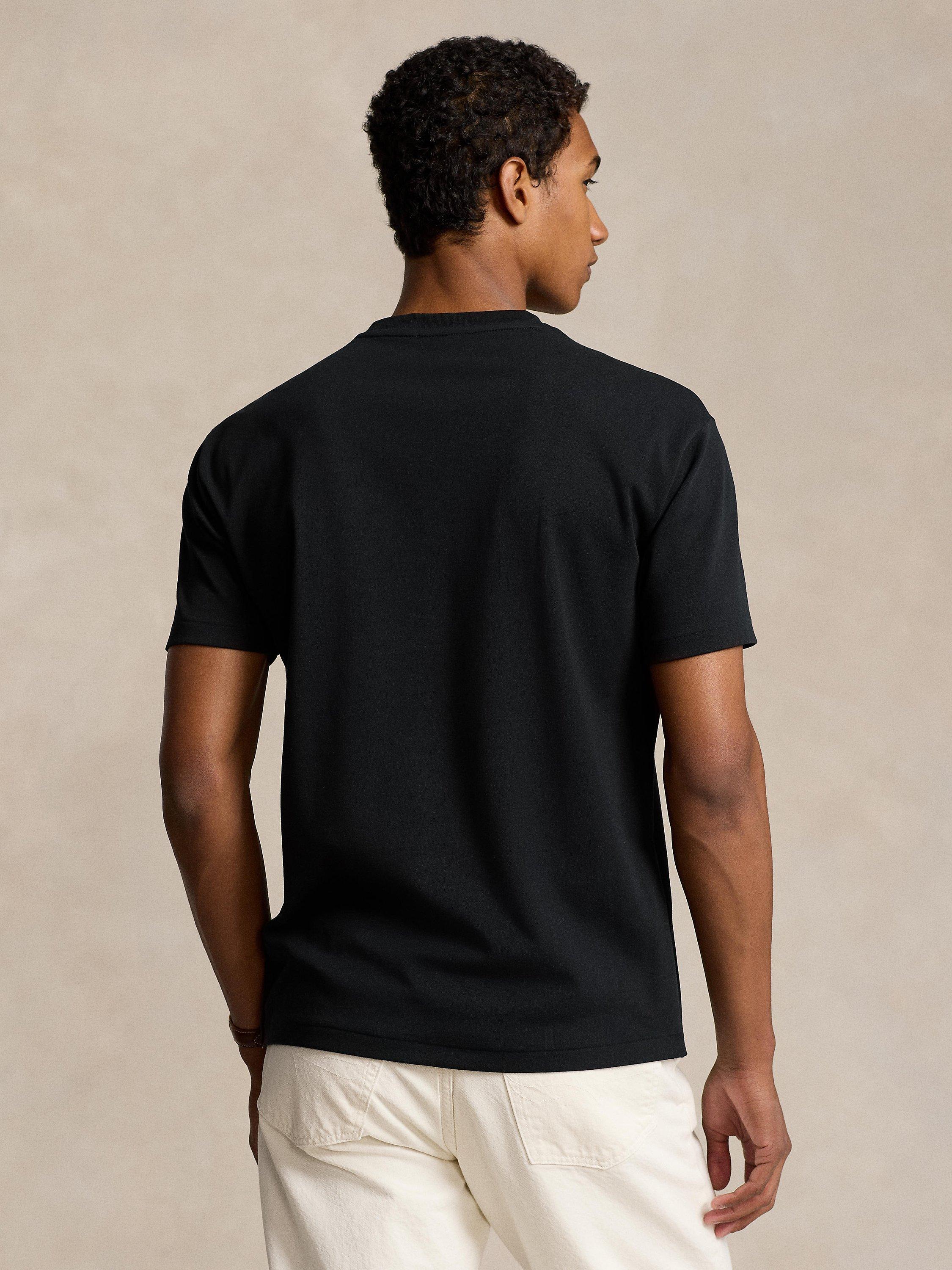Product image 2 of 4, which shows Polo Ralph Lauren Crew Neck T-Shirt, Polo Black, S