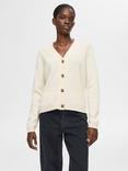 SELECTED FEMME Ana Wool Cardigan, Birch