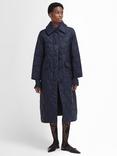 Barbour The Edit by Alexa Amy Quilted Coat, Navy Cool Blue