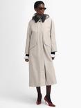 Barbour The Edit by Alexa Trench Coat, Mist Stewart