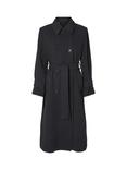 Selected Una Wool Blend Trench Coat, Volcanic Ash