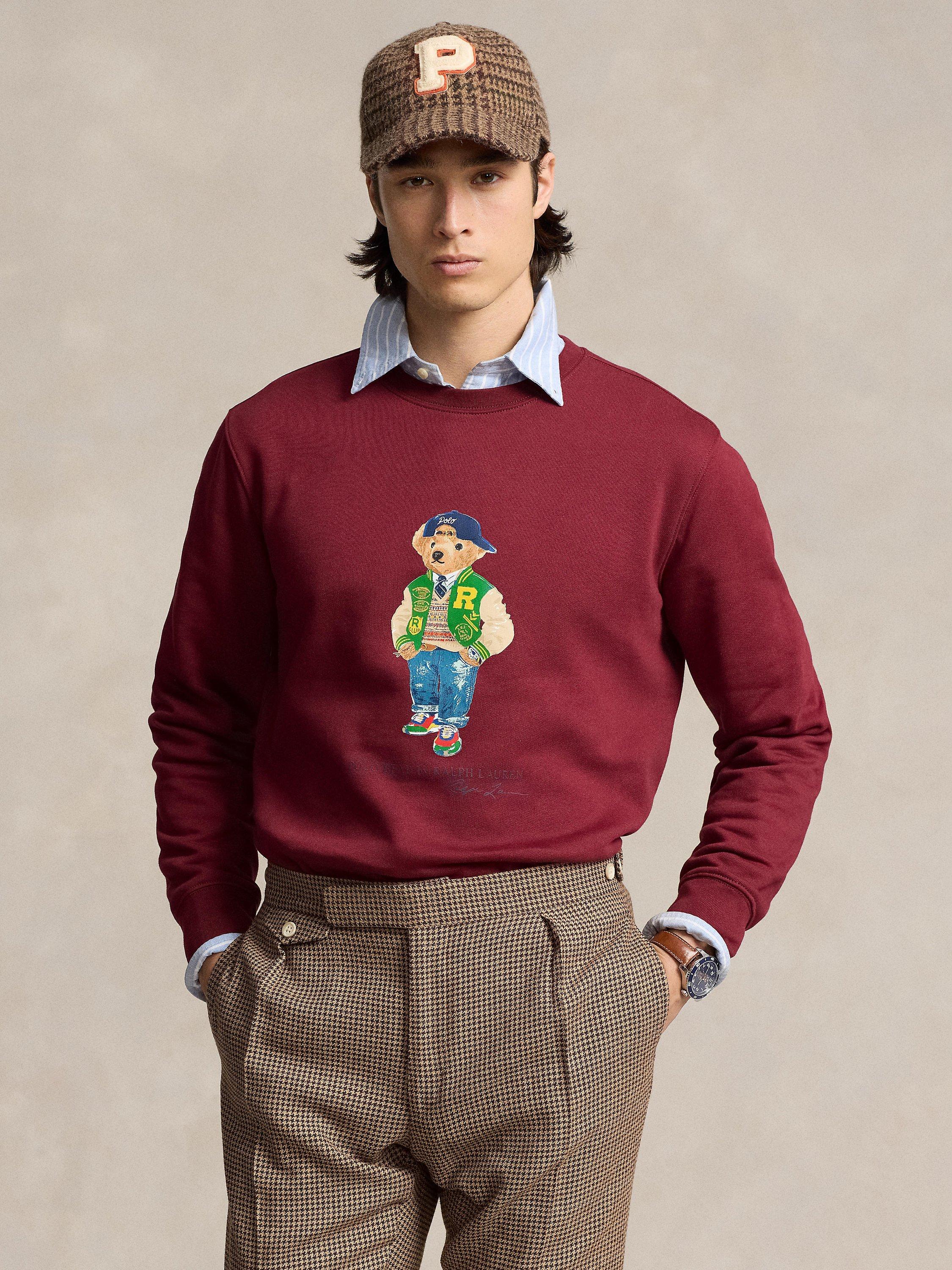 Ralph Lauren Bear Sweatshirt Red