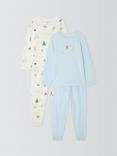 John Lewis Kids' 12 Days of Christmas Pyjamas, Pack of 2, Multi