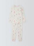 John Lewis Kids' Dancing Ballerina Pyjamas, Multi