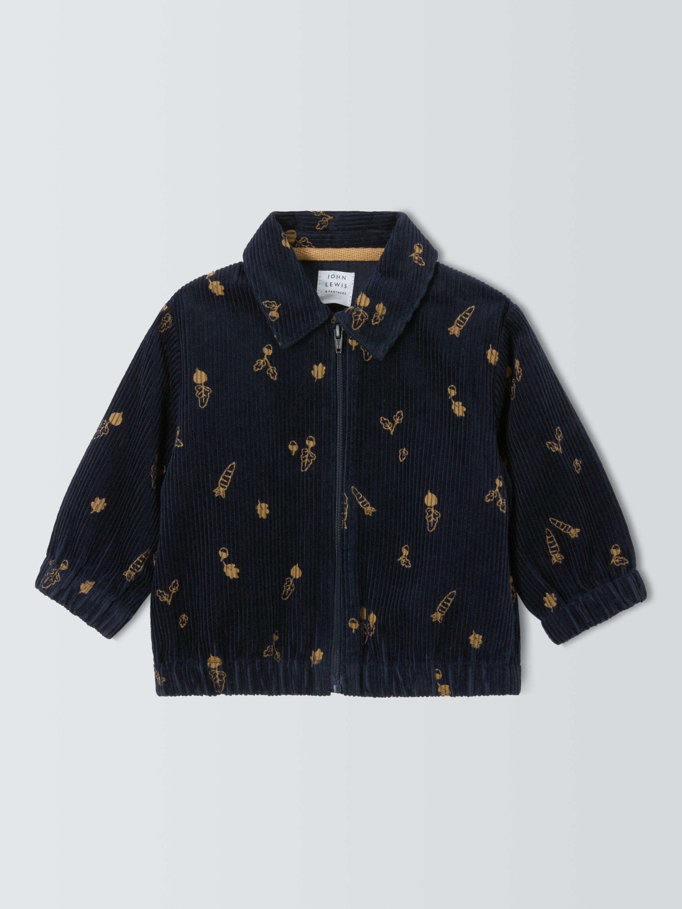 John Lewis Baby Vegetable Cord Shirt, Multi
