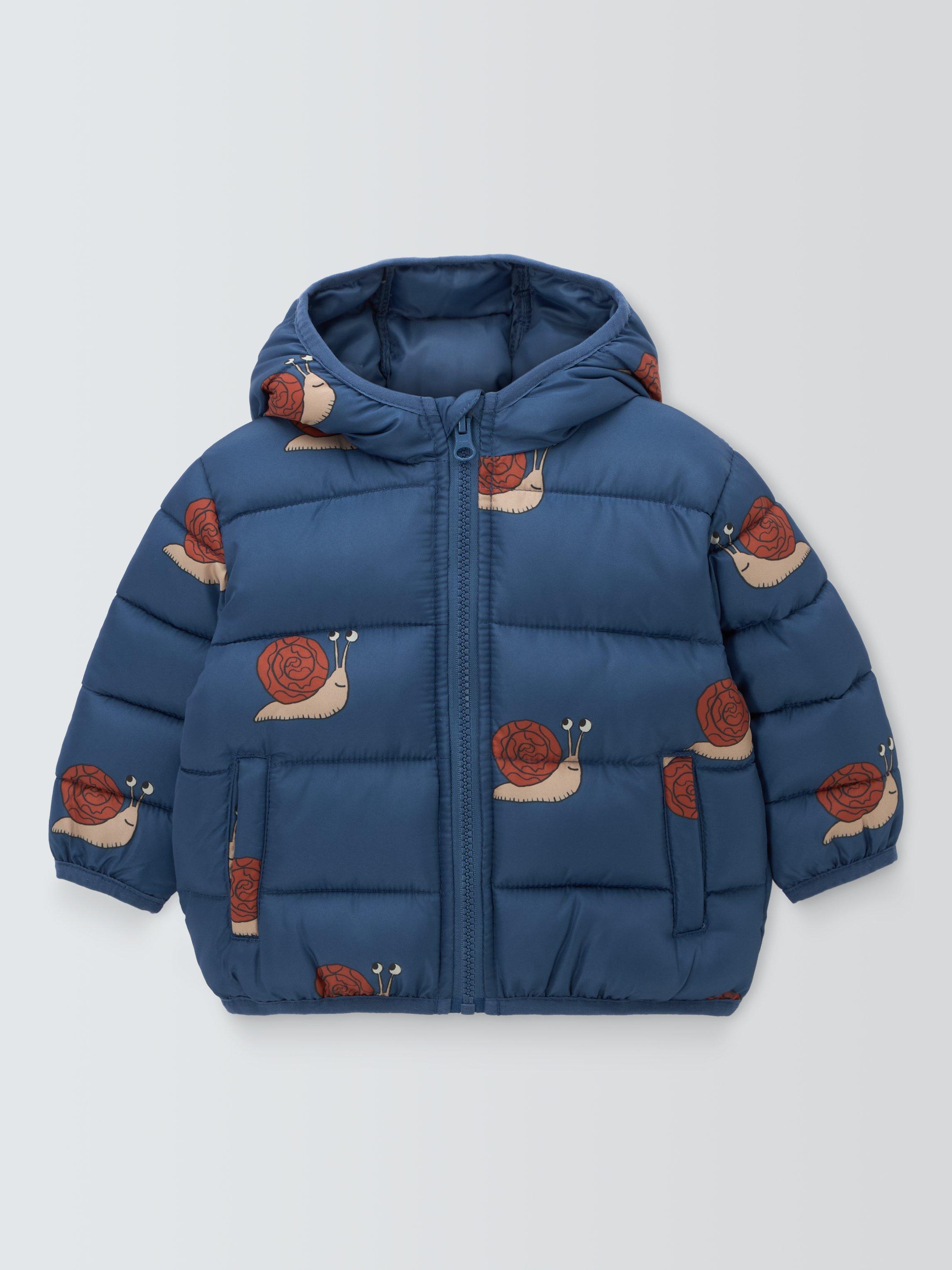 John Lewis ANYDAY Baby Snail Puffer Jacket Multi