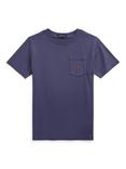 Ralph Lauren Kids' Patch Logo Pocket T-Shirt