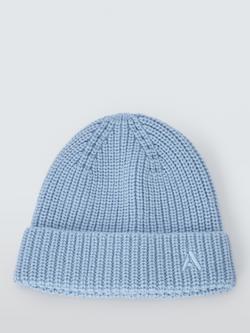John Lewis ANYDAY Kids' Beanie Hat - view 2, Blue