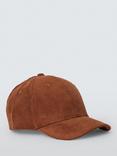 John Lewis ANYDAY Kids' Corduroy Cap, Brown