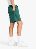 New Balanace Cotton Logo Shorts, Dark Green