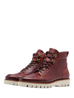 Oliver Sweeney Bolhas Leather Work Boots - view 2, Tan