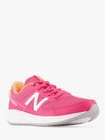 New Balance Kids'  YK 570 Blue Lace Up Trainers