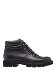 Oliver Sweeney Helford Leather Lace-Up Boots, Black