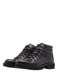 Oliver Sweeney Helford Leather Lace-Up Boots, Black