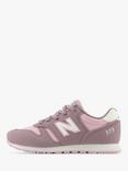 New Balance Kids'  YC 373 Green Lace Up Trainers