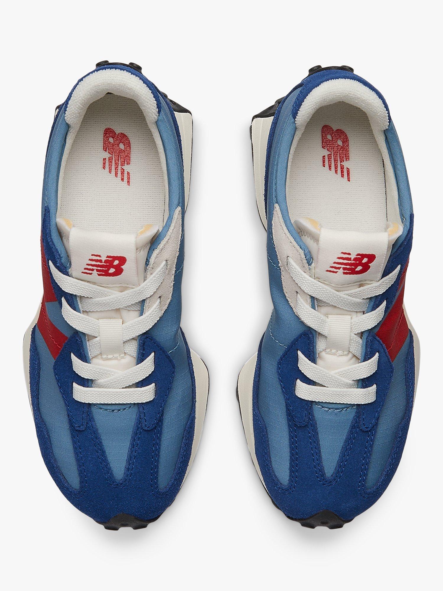 Product image 5 of 11, which shows New Balance Kids' GS327 Trainers, Navy, 2