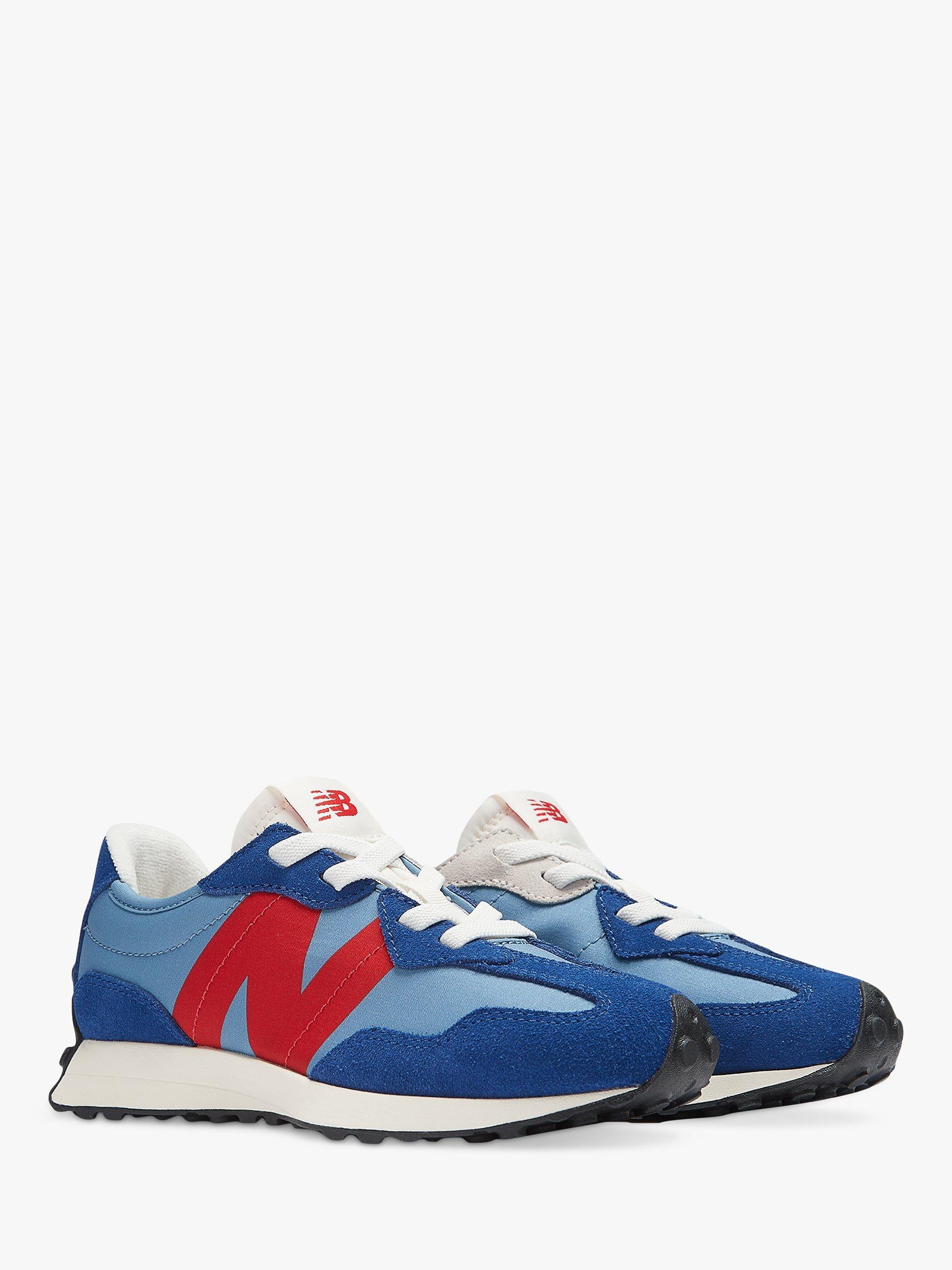 Product image 6 of 11, which shows New Balance Kids' GS327 Trainers, Navy, 2