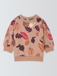 John Lewis Baby Hedgehog Sweatshirt, Multi