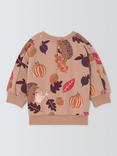 John Lewis Baby Hedgehog Sweatshirt, Multi