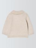 John Lewis Baby Bunny Knitted Jumper, Natural