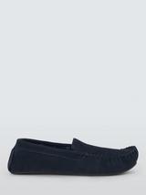 Navy Suede