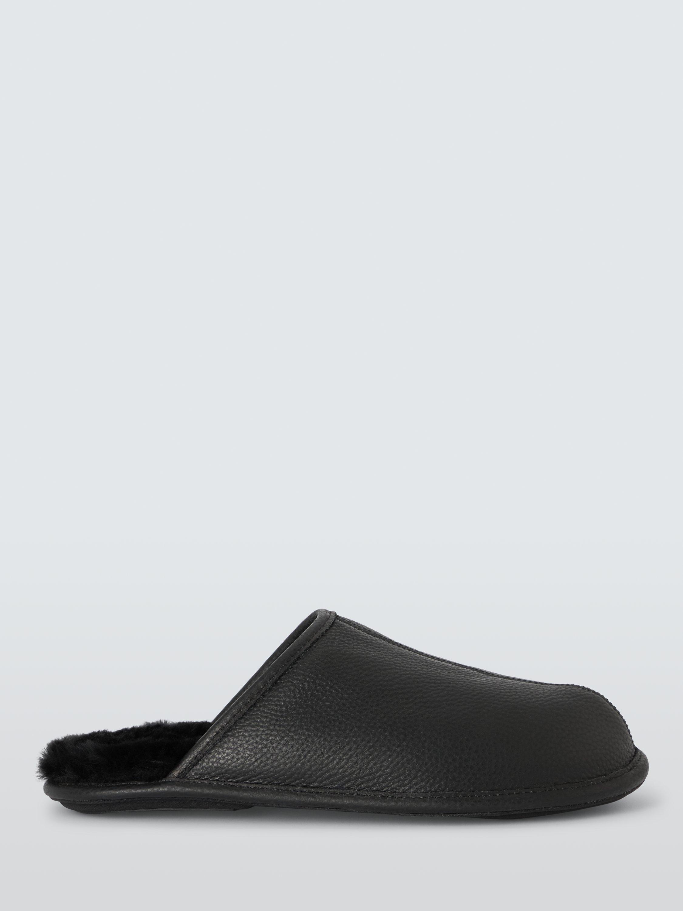 John Lewis Leather Sheepskin Slippers