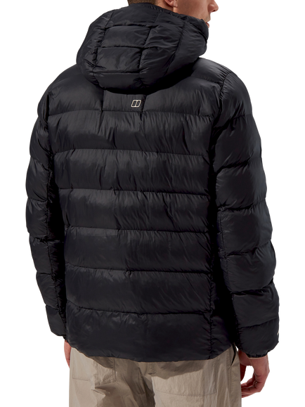 Berghaus Ewden Insulated Hooded Jacket, Jet Black - view 2, Jet Black
