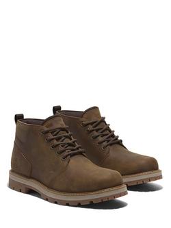 Timberland Britton Waterproof Leather Chukka Boots - view 2, Medium Brown
