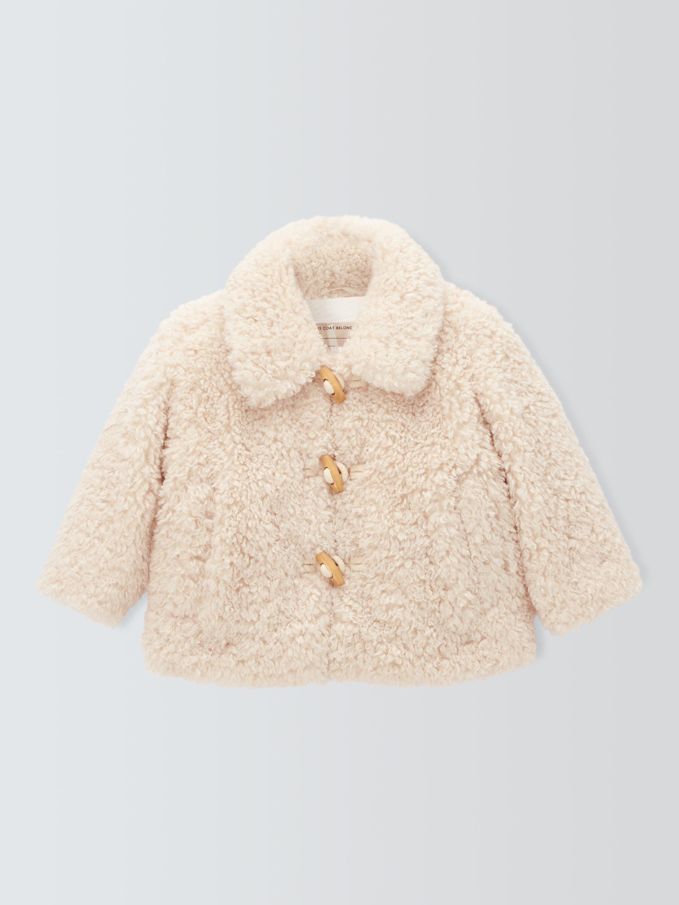 Borg faux fur jacket sale