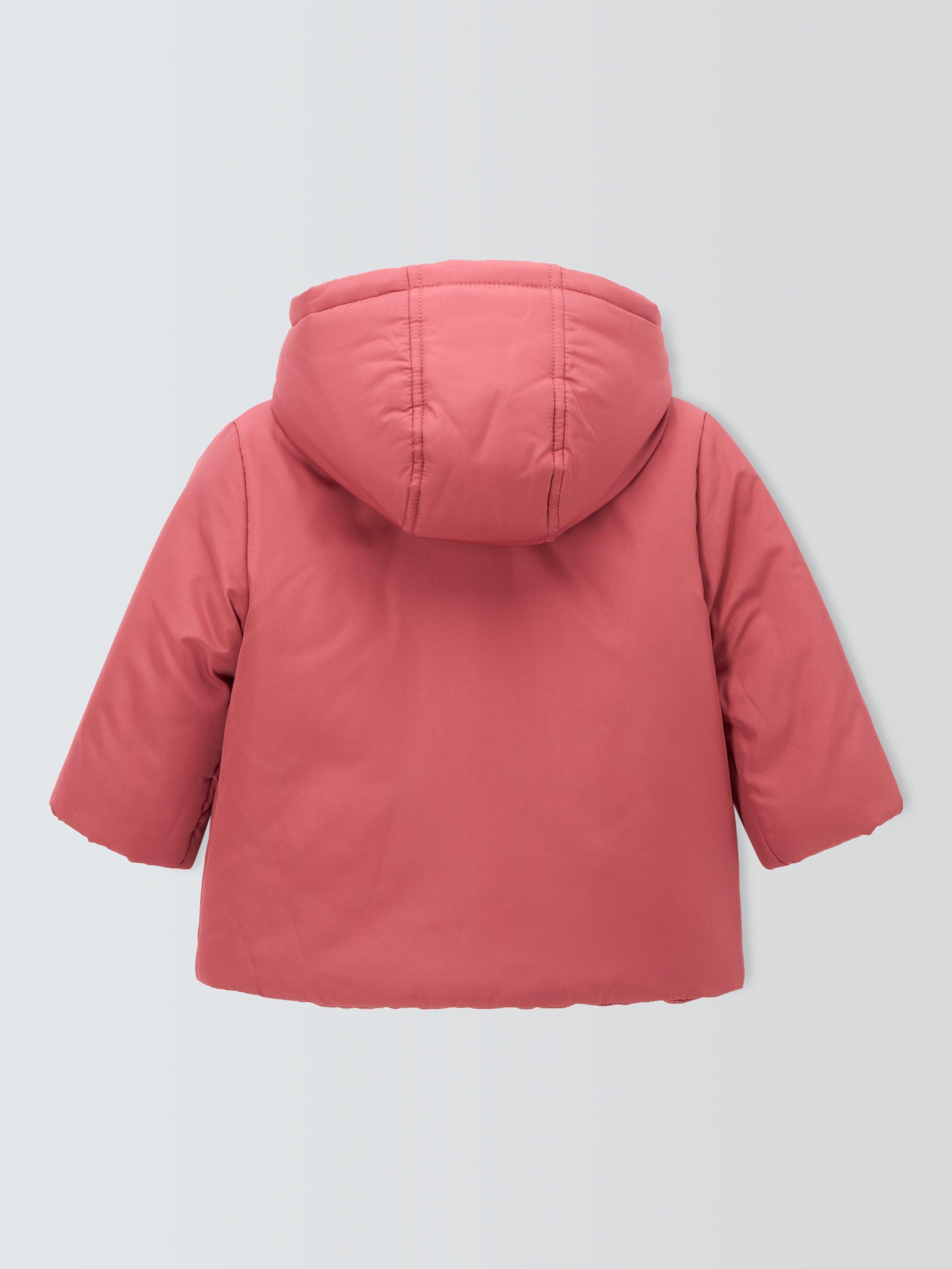 John Lewis Baby Puffer Jacket Pink