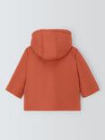 John Lewis Baby Fluffy Puffer Jacket, Orange