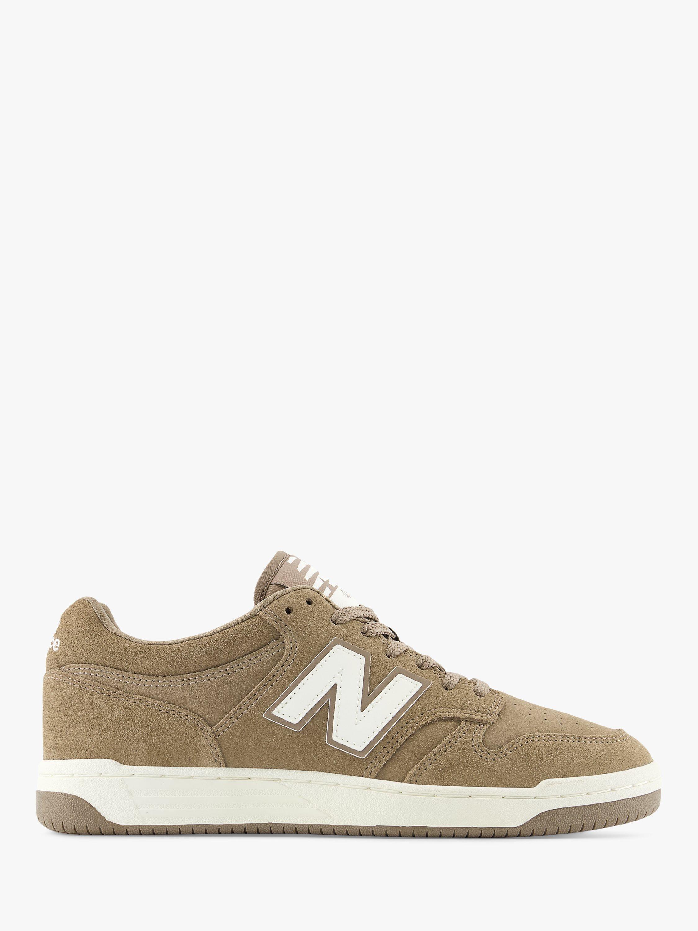 New Balance 480 Suede Lace Up Trainers Brown